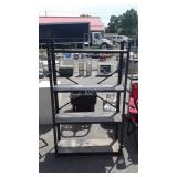 Metal shelving unit 56" tall