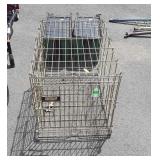 Small folding pet crate