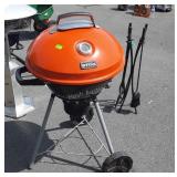Stok brand charcoal grill with cover, code 14