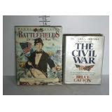 Two CIVIL WAR books. THE CIVIL WAR by Bruce C