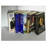 Five Presidential biographies by various a