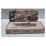 Two models: Polaris launching nuclear sub Thomas