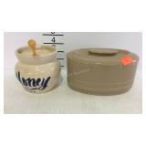 Stoneware. Honey Pot from Casey Pottery Marshall