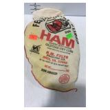 Country ham, Felts Country Cured, coated with