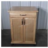 Maple portable kitchen Microwave cart