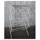 Cloths Drying Rack, white folding type needs