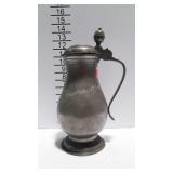 Pewter pitcher