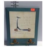 Children theme wall hanging coat rack