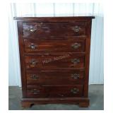 Pine 5 Drawer Chest of Drawers, solid wood made,