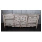 Thomasville French Prov Dresser, painted dresser
