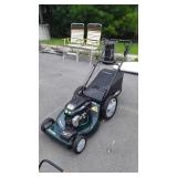 Craftsman six horse power 22" cut push mower does