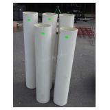Group of PVC pipe would make good pig waters for