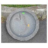 Bird bath top 20" in diameter