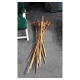 Group of tiki torches