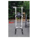 Yukon brand pull up and crunch work out machine,