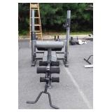Golds gym weight bench, seller code CW