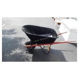 True temper metal wheel barrow