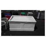 Suncast outdoor storage box 65" long