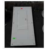 White panel box