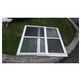 Two Storm Windows 21x36"