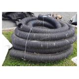 Roll of 4" black Perf. Drain Pipe, untied 100ft