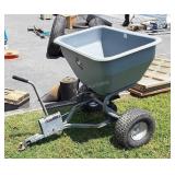 Rigid Broadcast Spreader, nice big poly hopper