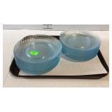 22 Glass 7-1/2" salad plates