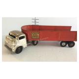 Structo cab & trailer - chrome cab is peeling, no