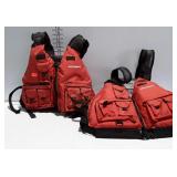 Two extrasport life vest size adult small /