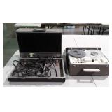 Vintage Electronics Lot. Luxor 751 reel to reel