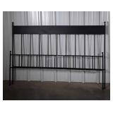 Metal Bed, modern styling with metal folding bed