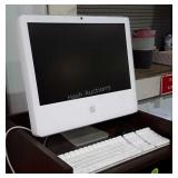 IMac 20-inch all-in-one computer with keyboard