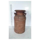 Antique Milk Cream Can, Green Spring Dairy,