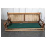 Porch Swing, 60" wide armed swing with removable