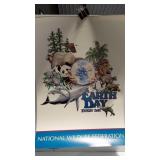 Vintage posters, eyes in the Mist, Earth Day