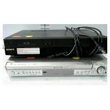 Two pieces. Sony DVD/VHS player and a PANASONIC