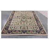 Rug. 5.5x7.7ft, ivory black celebration Grand