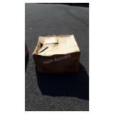 Wheel Barrow Tire Assembly. 8 cubic ft, 8" tires