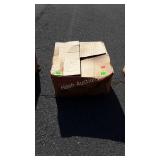 Wheel Barrow Tire Assembly. 8 cubic ft, 8" tires