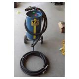 T.P sand blasting machine is missing nozzle