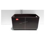 Pleather office Storage container