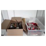 Lamp Parts. Glass Lamp parts pieces, drip trays,