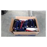 Notebinders, various size Rings box lot Group