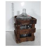 Polar Spring Water Glass Dispenser Bottle with