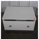 Base storage Drawer Cabinet white color having
