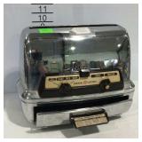 Mid century GE toaster / toaster oven, works per