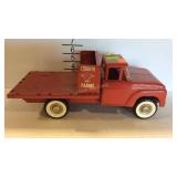 Structo Farms truck, missing parts - 14.5" long