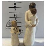 2 Willow Tree figures "Tenderness" & "Angel of