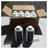 Case of 12 bottles of premium talcom powder for