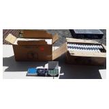 Two boxes of pool chalk